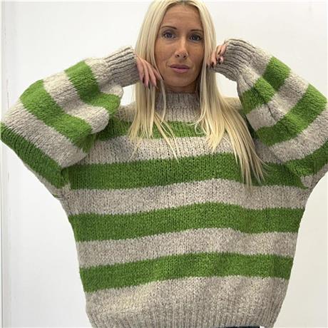 Maglione morbido a riga CANADA